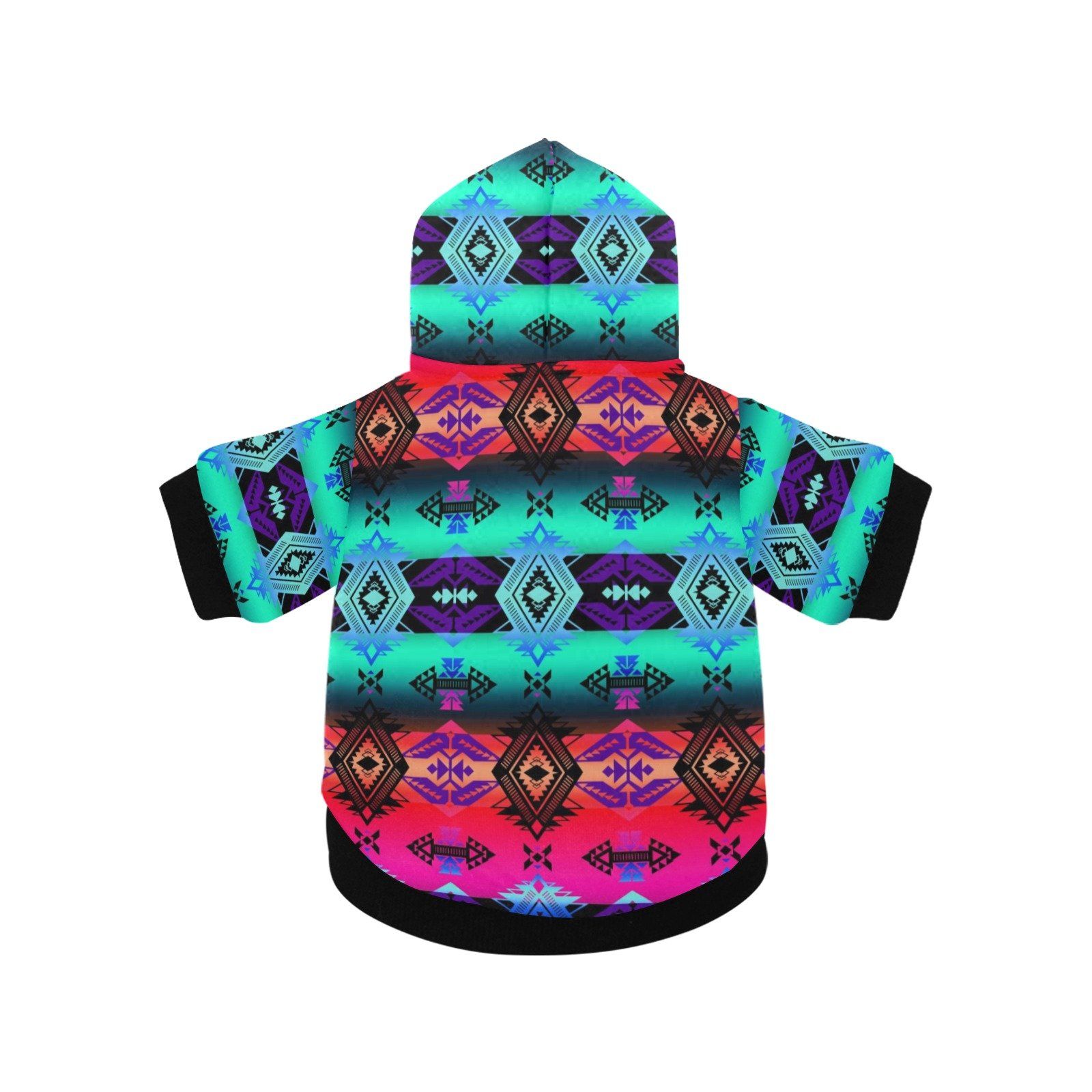 Sovereign Nation Sunrise Pet Dog Hoodie Pet Dog Hoodie e-joyer