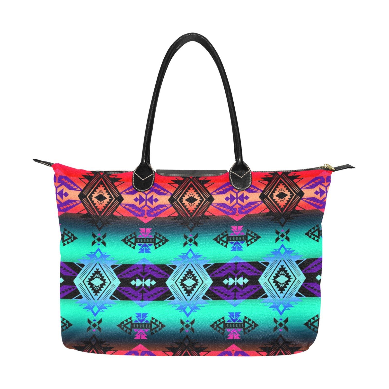 Sovereign Nation Sunrise Single-Shoulder Lady Handbag (Model 1714) bag e-joyer