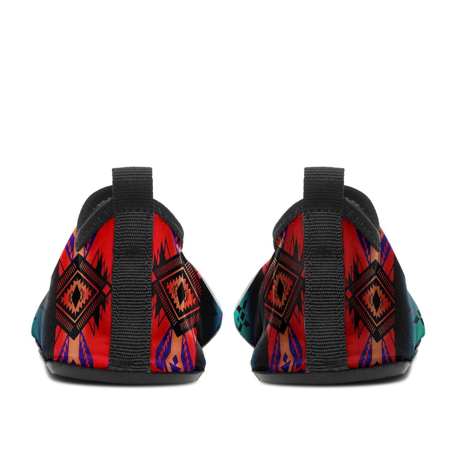 Sovereign Nation Sunrise Sockamoccs Kid's Slip On Shoes 49 Dzine