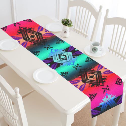 Sovereign Nation Sunrise Table Runner 16x72 inch Table Runner 16x72 inch e-joyer