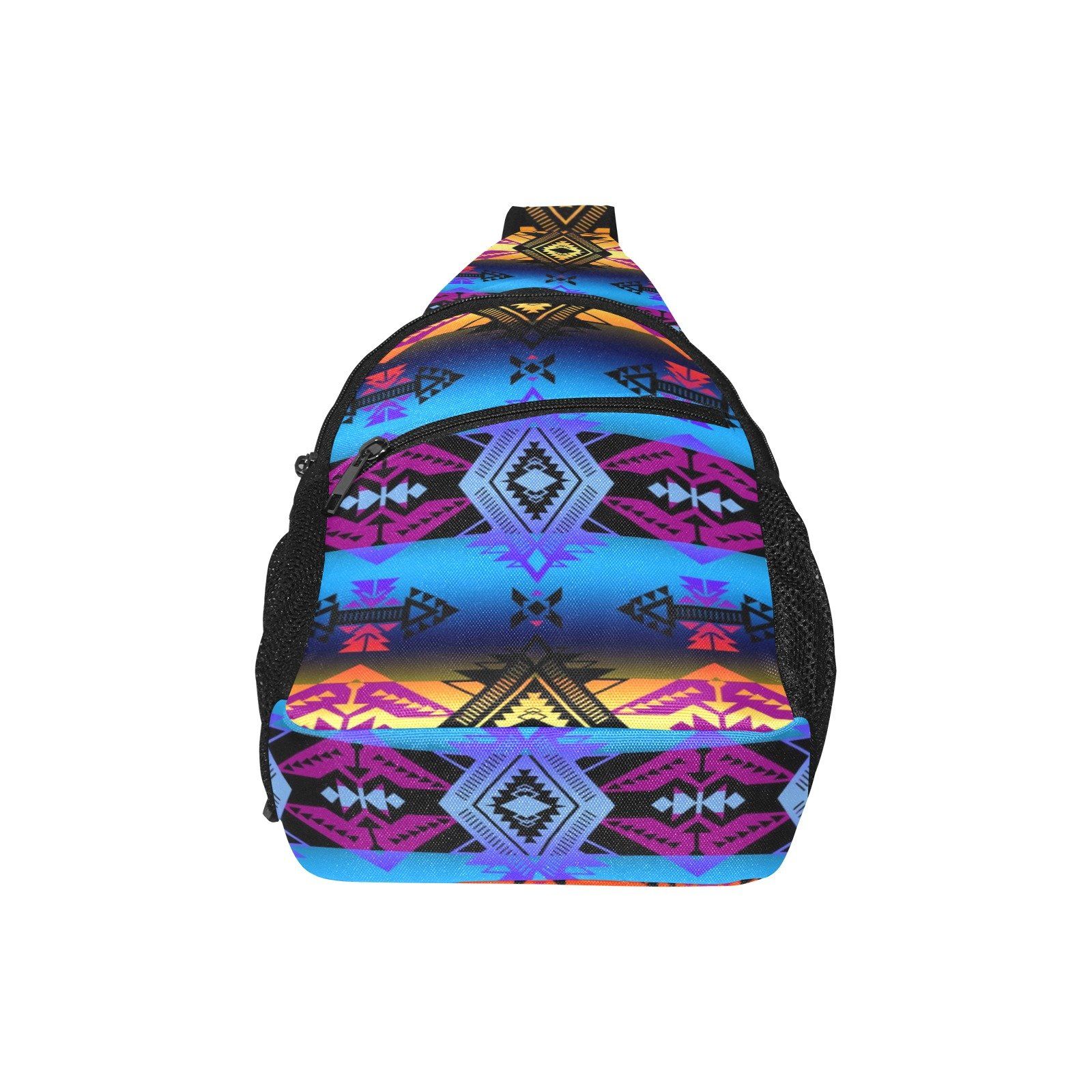 Sovereign Nation Sunset All Over Print Chest Bag (Model 1719) All Over Print Chest Bag (1719) e-joyer