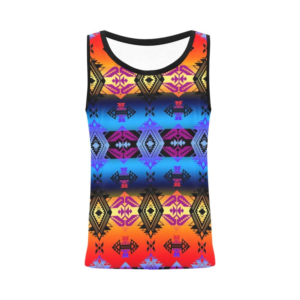 Sovereign Nation Sunset All Over Print Tank Top for Women (Model T43) All Over Print Tank Top for Women (T43) e-joyer