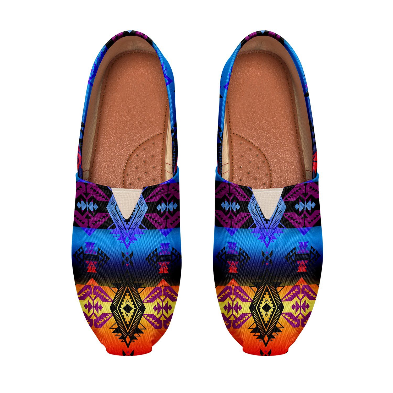 Sovereign Nation Sunset Casual Unisex Slip On Shoe Herman