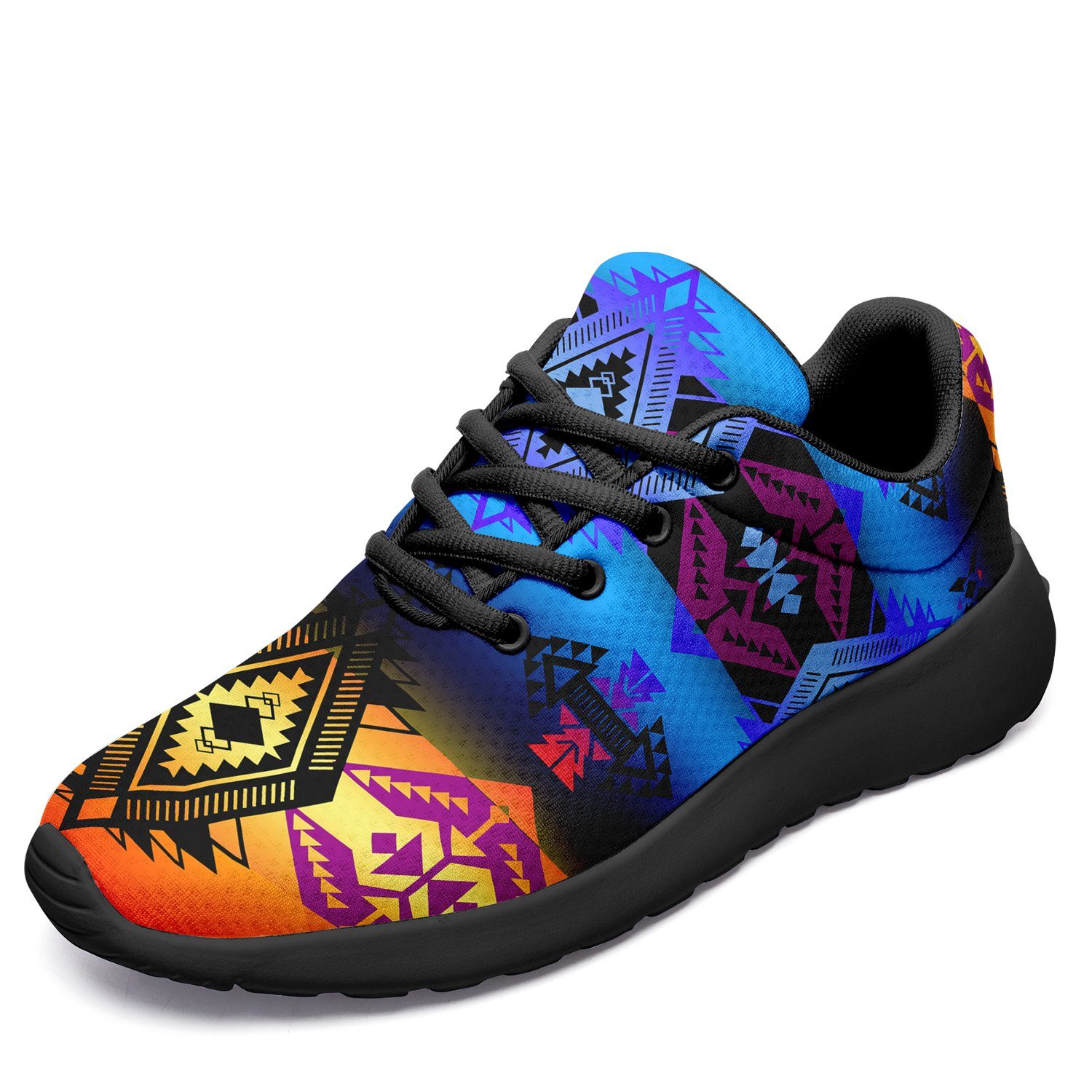 Sovereign Nation Sunset Ikkaayi Sport Sneakers 49 Dzine US Women 4.5 / US Youth 3.5 / EUR 35 Black Sole