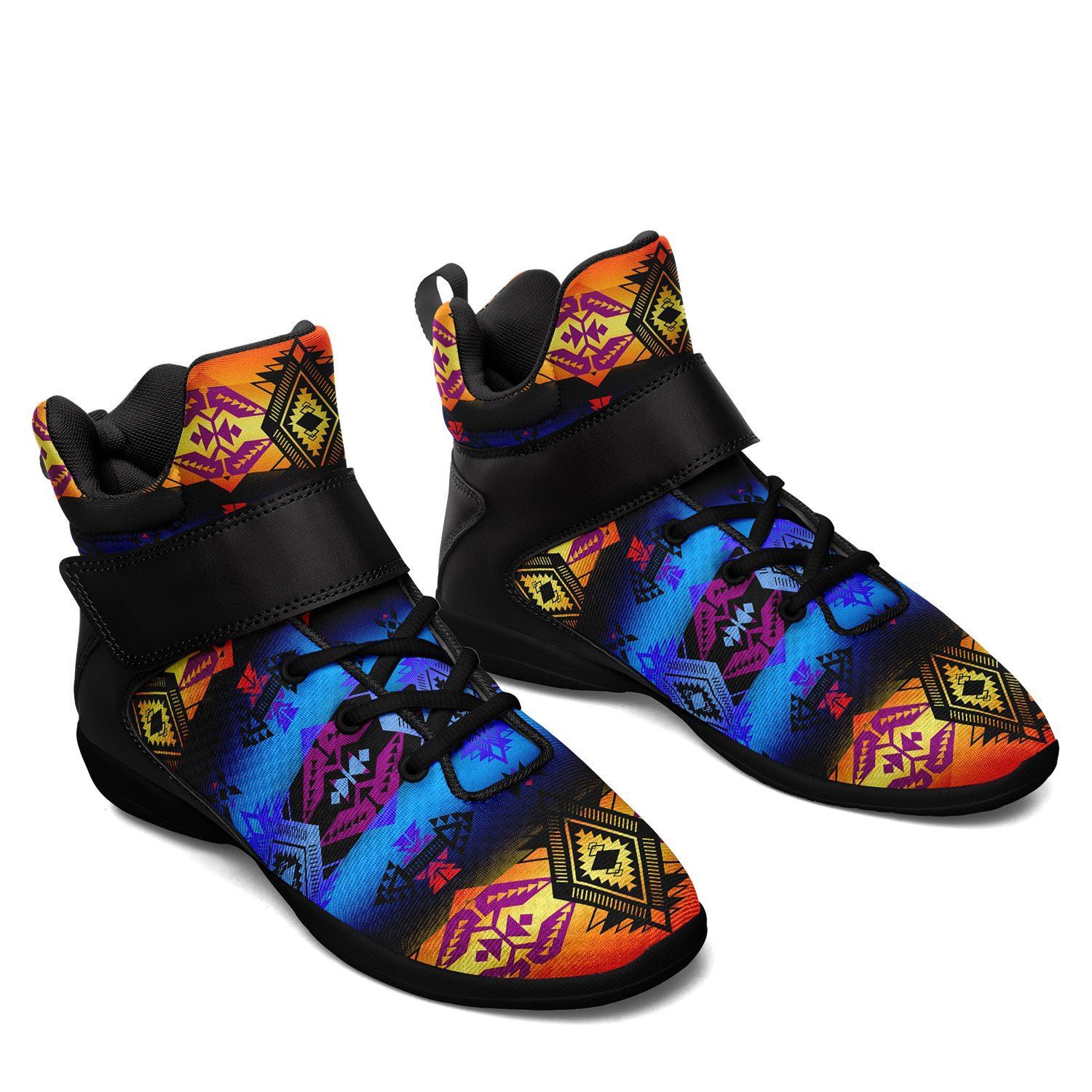Sovereign Nation Sunset Kid's Ipottaa Basketball / Sport High Top Shoes 49 Dzine