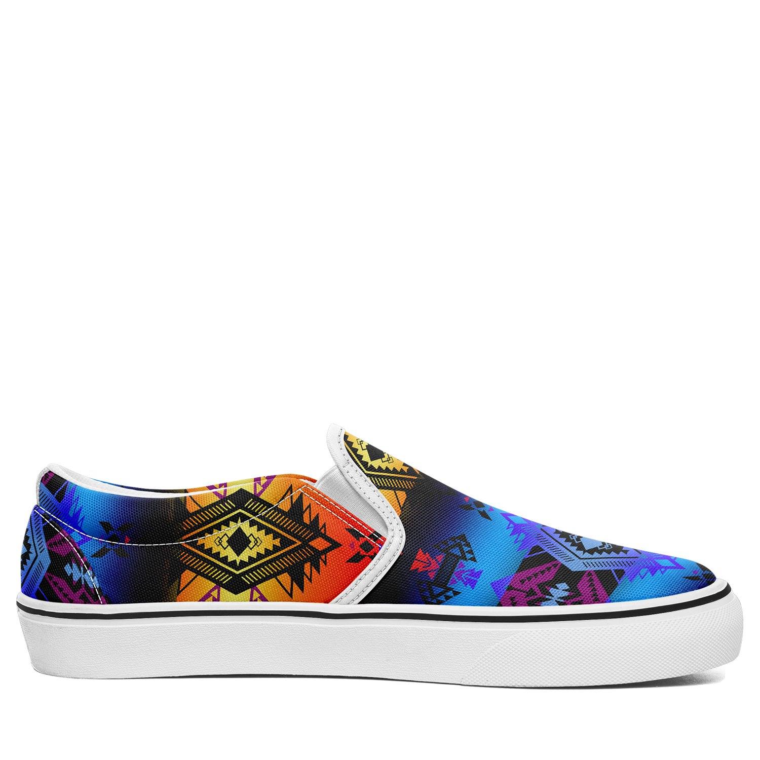 Sovereign Nation Sunset Otoyimm Canvas Slip On Shoes 49 Dzine