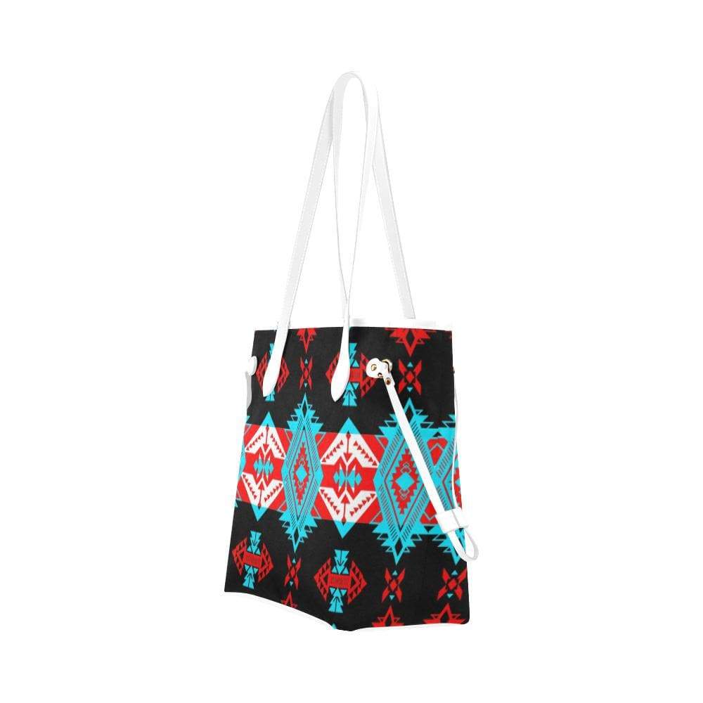 Sovereign Nation Trade Blanket v2 Clover Canvas Tote Bag (Model 1661) Clover Canvas Tote Bag (1661) e-joyer