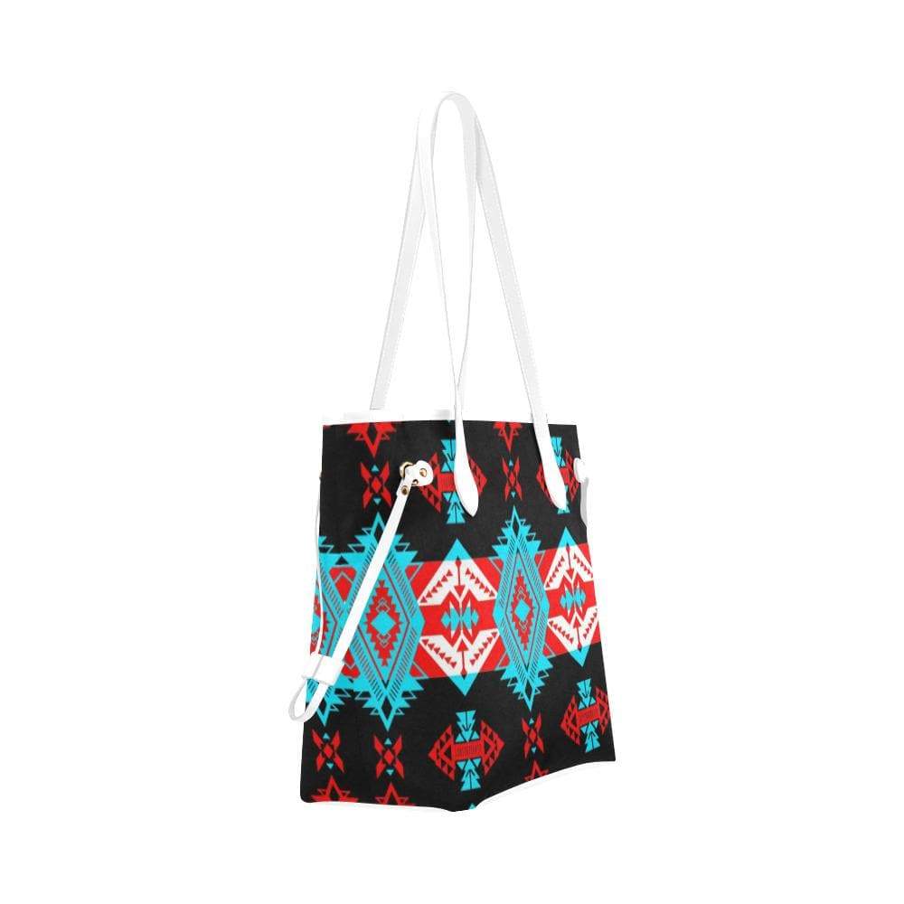 Sovereign Nation Trade Blanket v2 Clover Canvas Tote Bag (Model 1661) Clover Canvas Tote Bag (1661) e-joyer