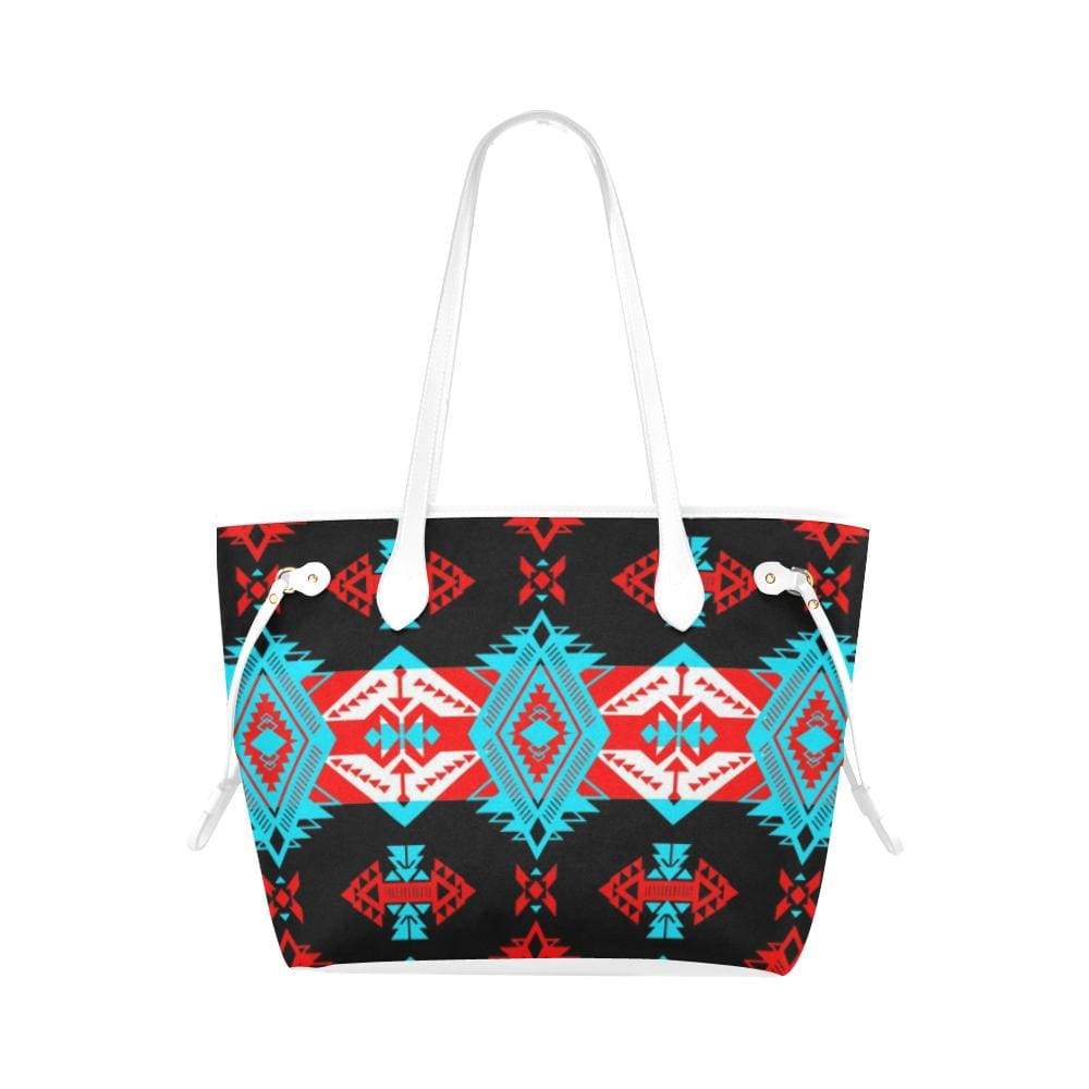Sovereign Nation Trade Blanket v2 Clover Canvas Tote Bag (Model 1661) Clover Canvas Tote Bag (1661) e-joyer