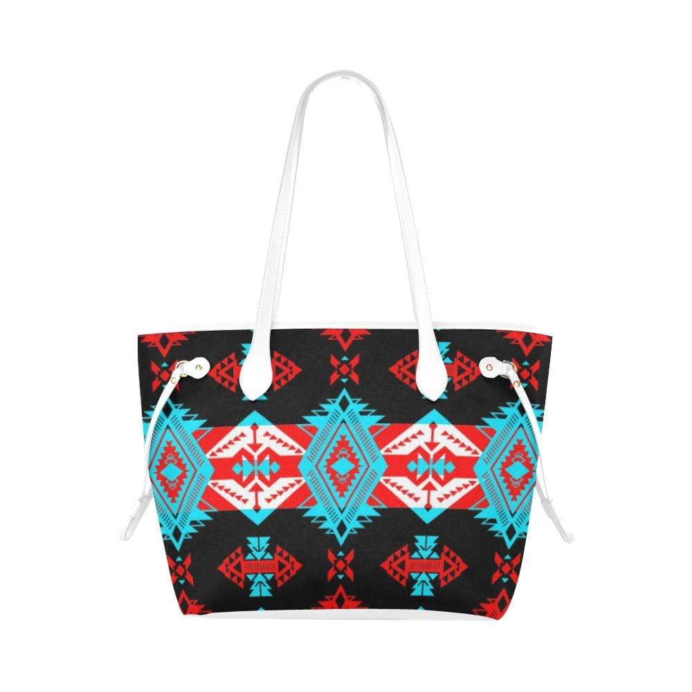 Sovereign Nation Trade Blanket v2 Clover Canvas Tote Bag (Model 1661) Clover Canvas Tote Bag (1661) e-joyer