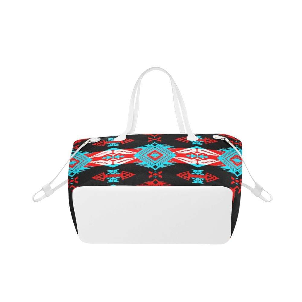 Sovereign Nation Trade Blanket v2 Clover Canvas Tote Bag (Model 1661) Clover Canvas Tote Bag (1661) e-joyer