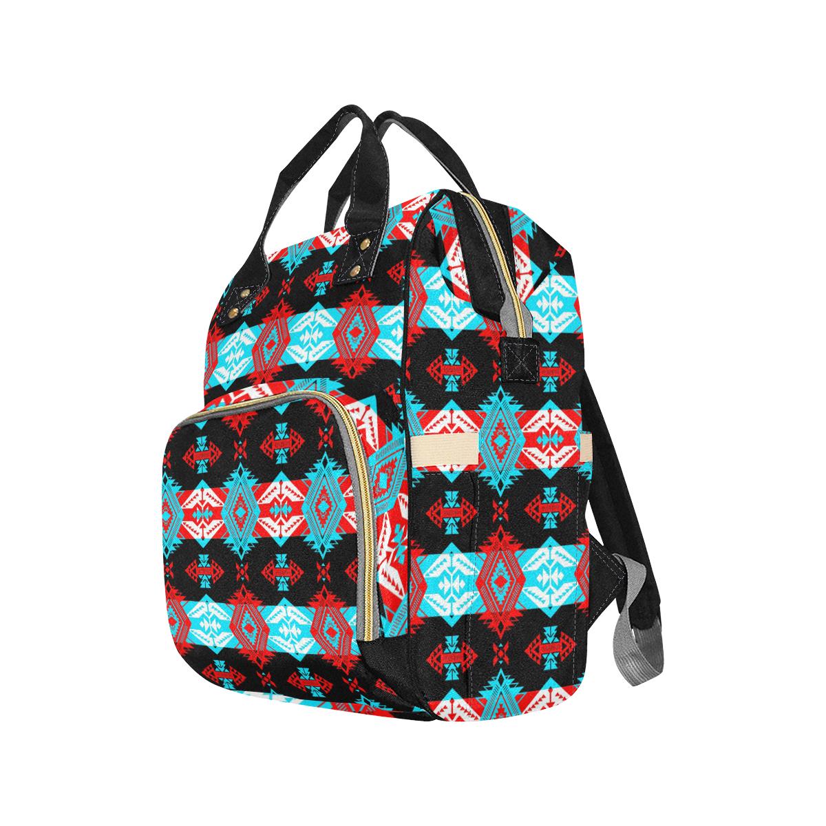 Sovereign Nation Trade Blanket v2 Multi-Function Diaper Backpack (Model 1688) Diaper Backpack (1688) e-joyer