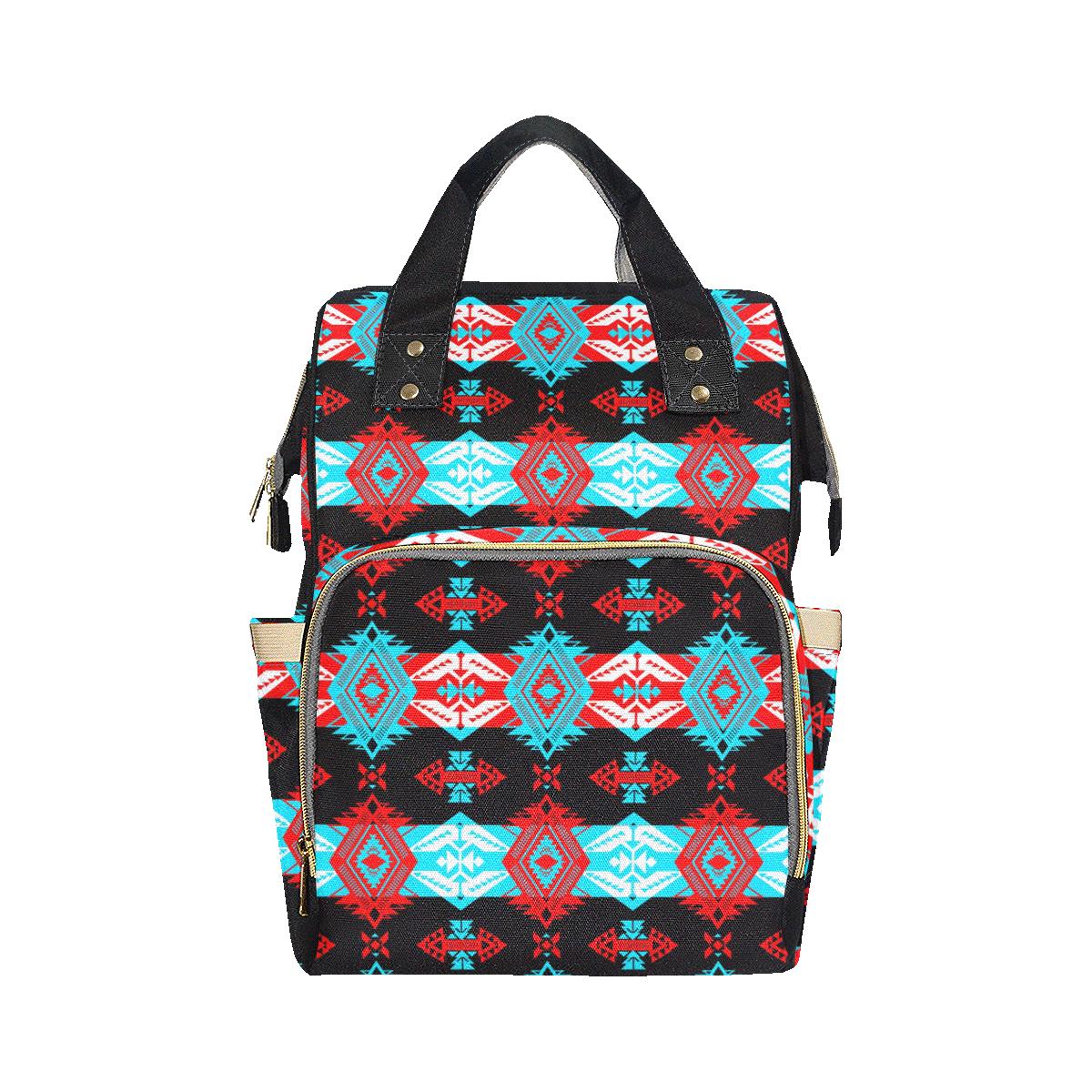 Sovereign Nation Trade Blanket v2 Multi-Function Diaper Backpack (Model 1688) Diaper Backpack (1688) e-joyer