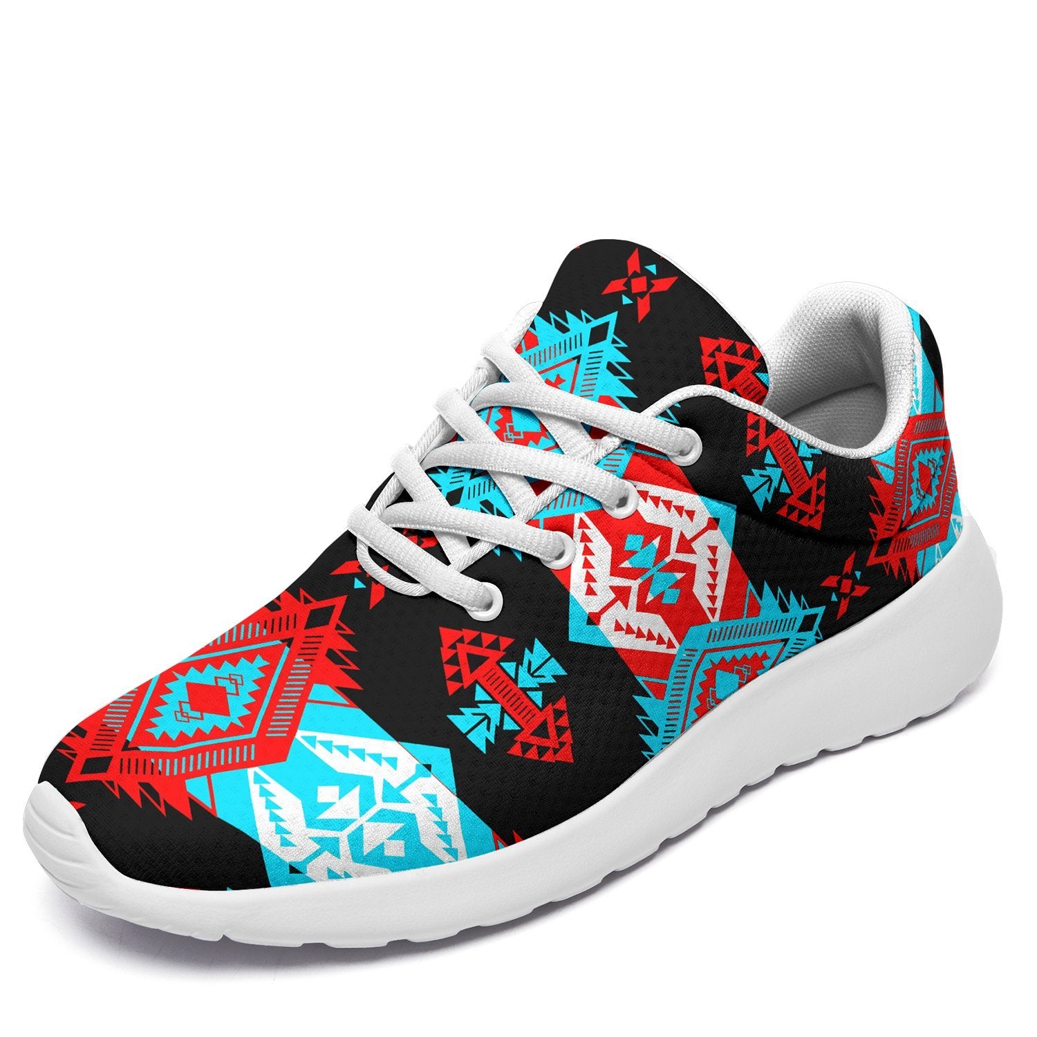 Sovereign Nation Trade Ikkaayi Sport Sneakers 49 Dzine US Women 4.5 / US Youth 3.5 / EUR 35 White Sole