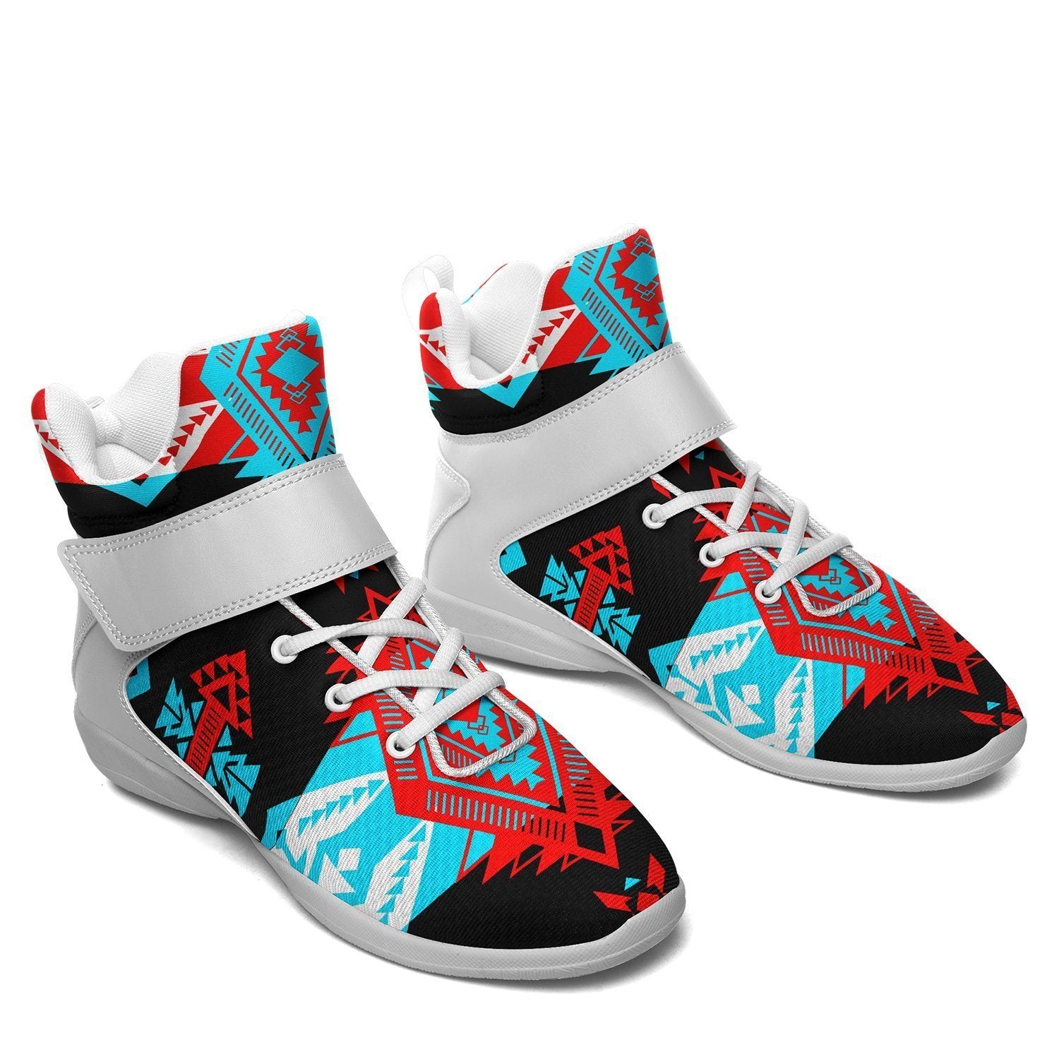 Sovereign Nation Trade Ipottaa Basketball / Sport High Top Shoes - White Sole 49 Dzine