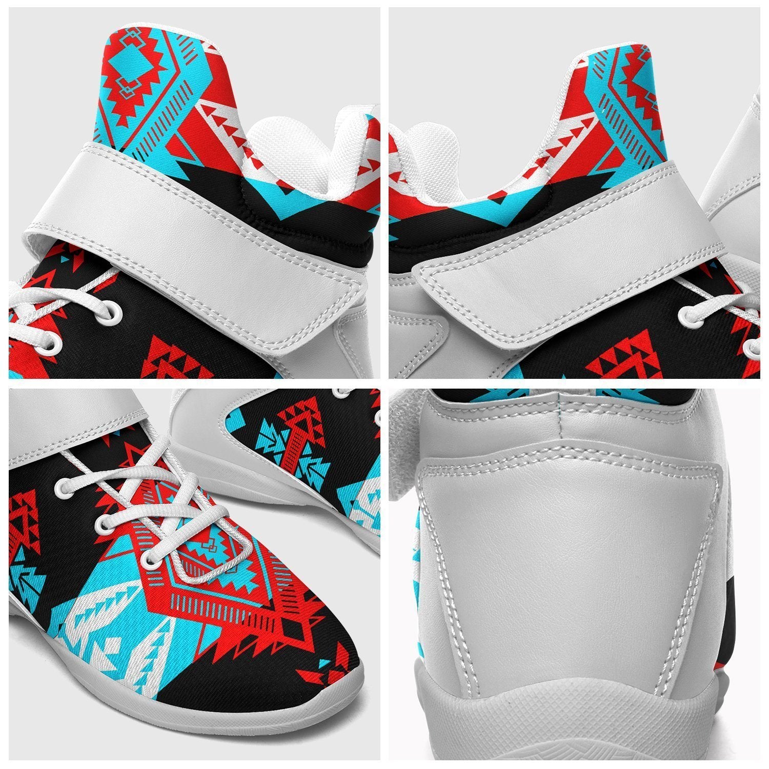 Sovereign Nation Trade Ipottaa Basketball / Sport High Top Shoes - White Sole 49 Dzine