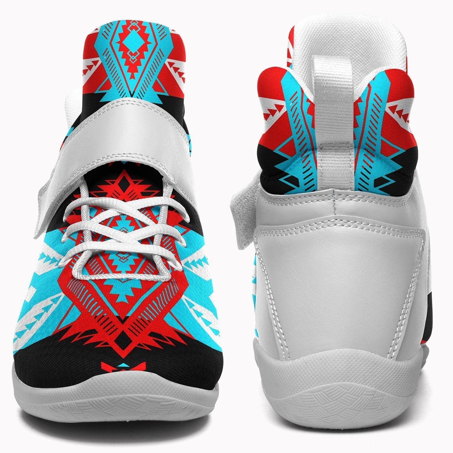 Sovereign Nation Trade Ipottaa Basketball / Sport High Top Shoes - White Sole 49 Dzine