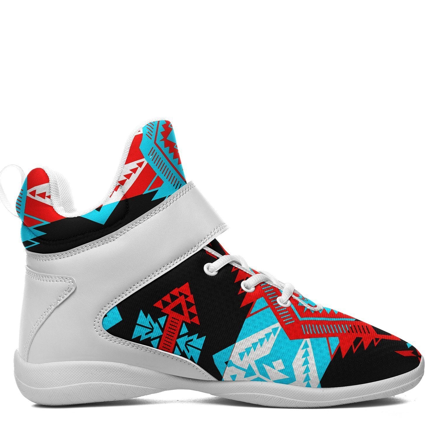 Sovereign Nation Trade Ipottaa Basketball / Sport High Top Shoes - White Sole 49 Dzine