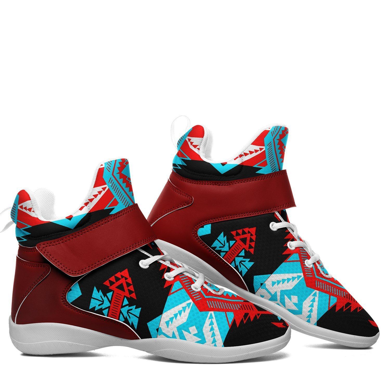 Sovereign Nation Trade Ipottaa Basketball / Sport High Top Shoes - White Sole 49 Dzine
