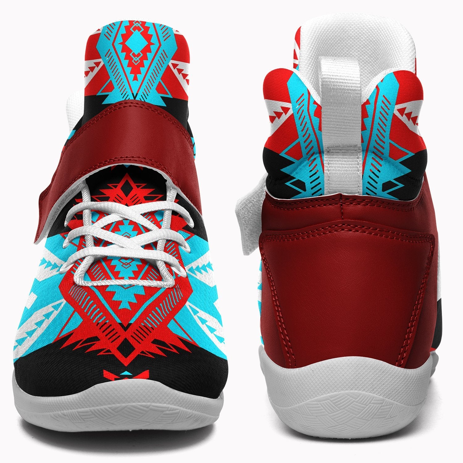 Sovereign Nation Trade Ipottaa Basketball / Sport High Top Shoes - White Sole 49 Dzine