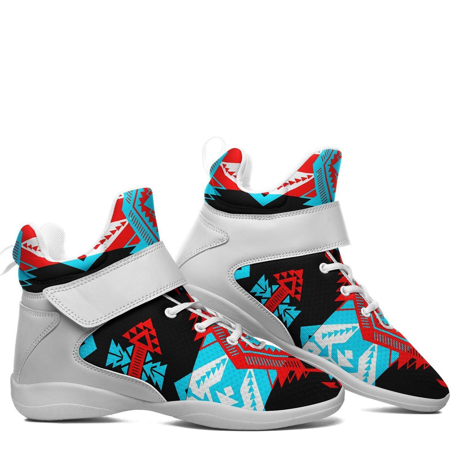 Sovereign Nation Trade Ipottaa Basketball / Sport High Top Shoes - White Sole 49 Dzine