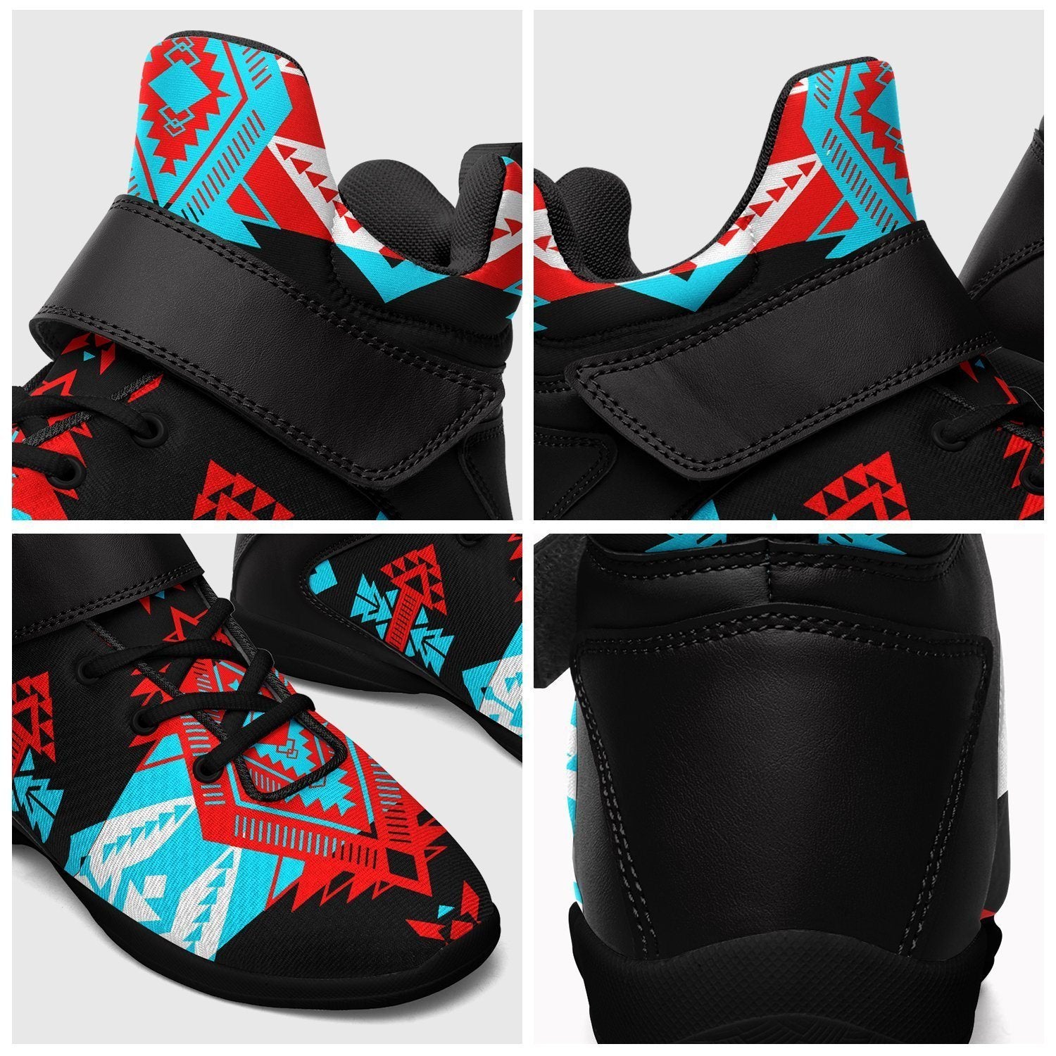 Sovereign Nation Trade Kid's Ipottaa Basketball / Sport High Top Shoes 49 Dzine