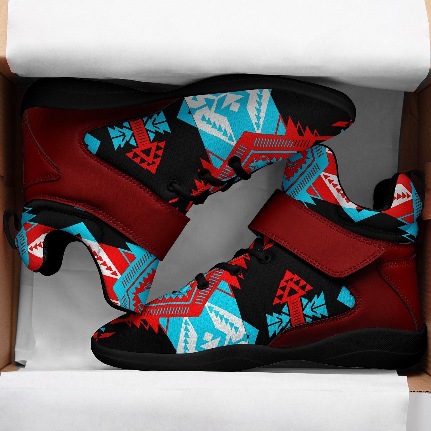 Sovereign Nation Trade Kid's Ipottaa Basketball / Sport High Top Shoes 49 Dzine