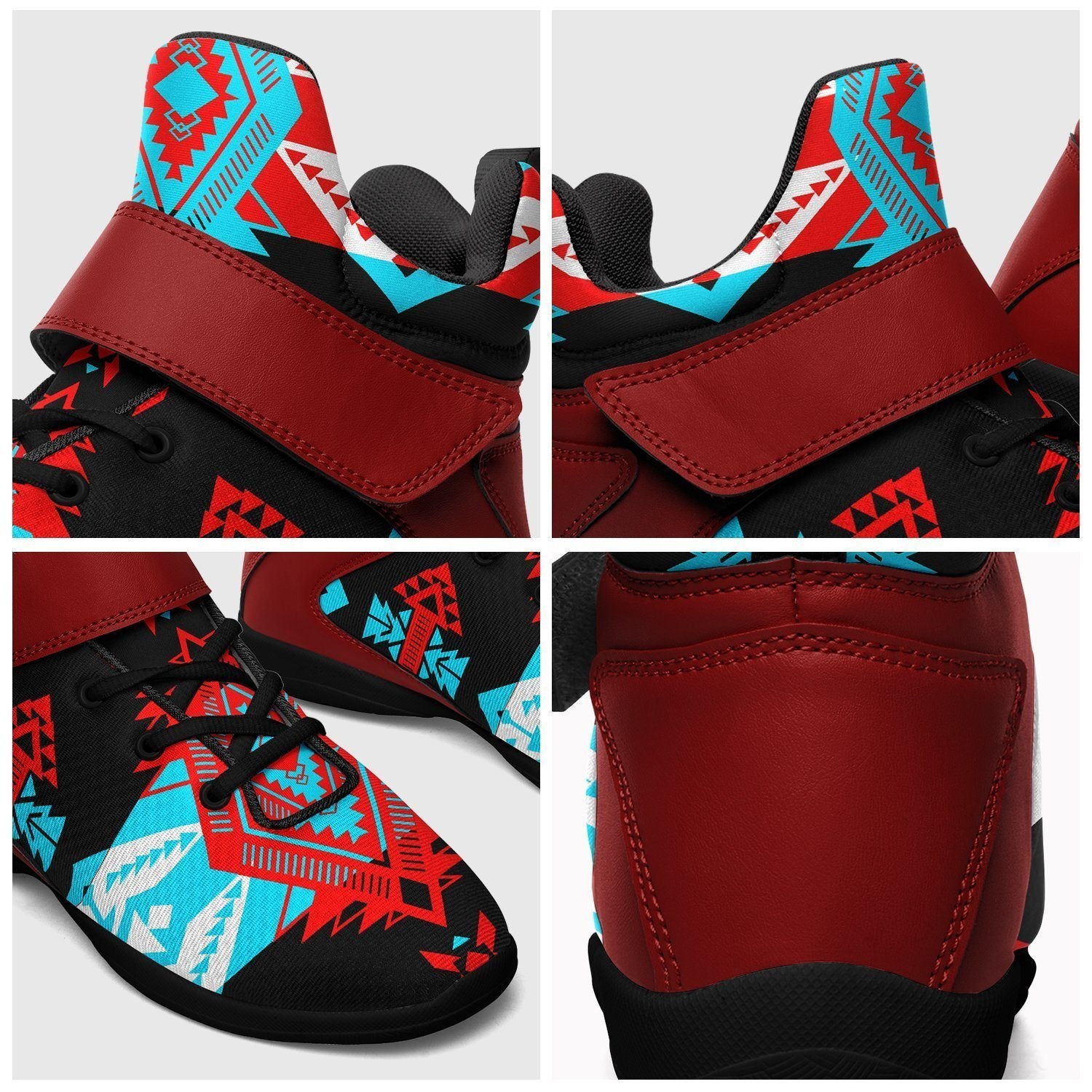 Sovereign Nation Trade Kid's Ipottaa Basketball / Sport High Top Shoes 49 Dzine