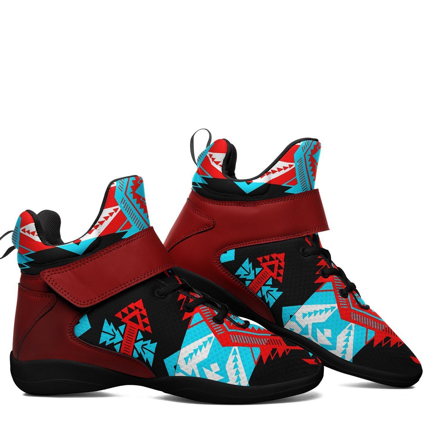 Sovereign Nation Trade Kid's Ipottaa Basketball / Sport High Top Shoes 49 Dzine