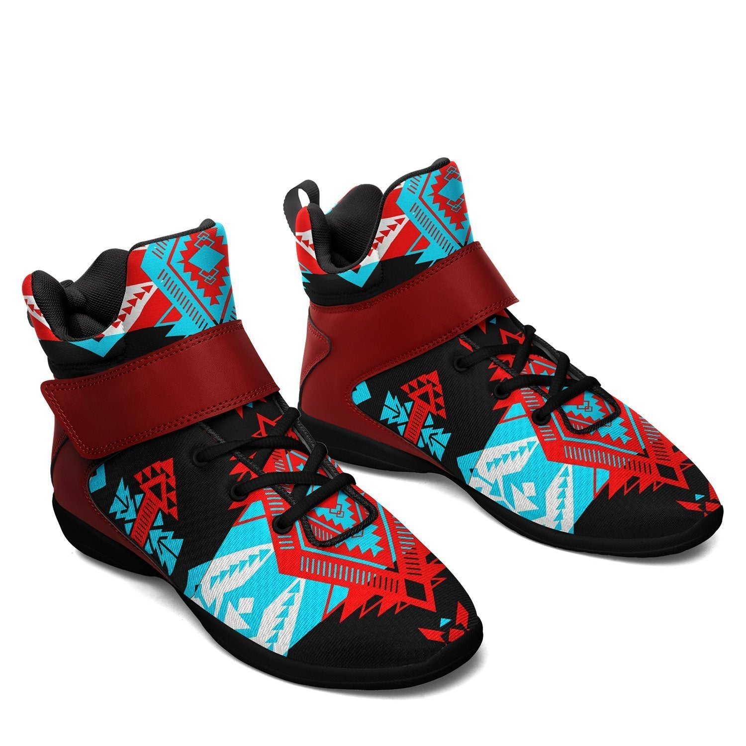Sovereign Nation Trade Kid's Ipottaa Basketball / Sport High Top Shoes 49 Dzine