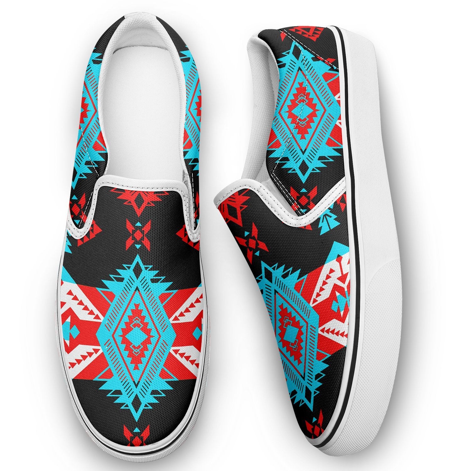Sovereign Nation Trade Otoyimm Canvas Slip On Shoes 49 Dzine