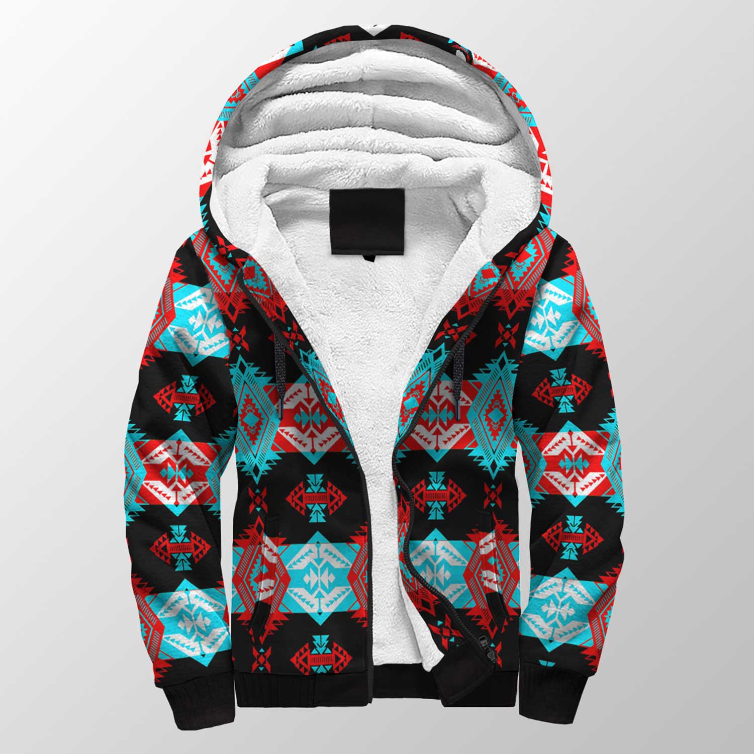 Sovereign Nation Trade Sherpa Hoodie 49 Dzine