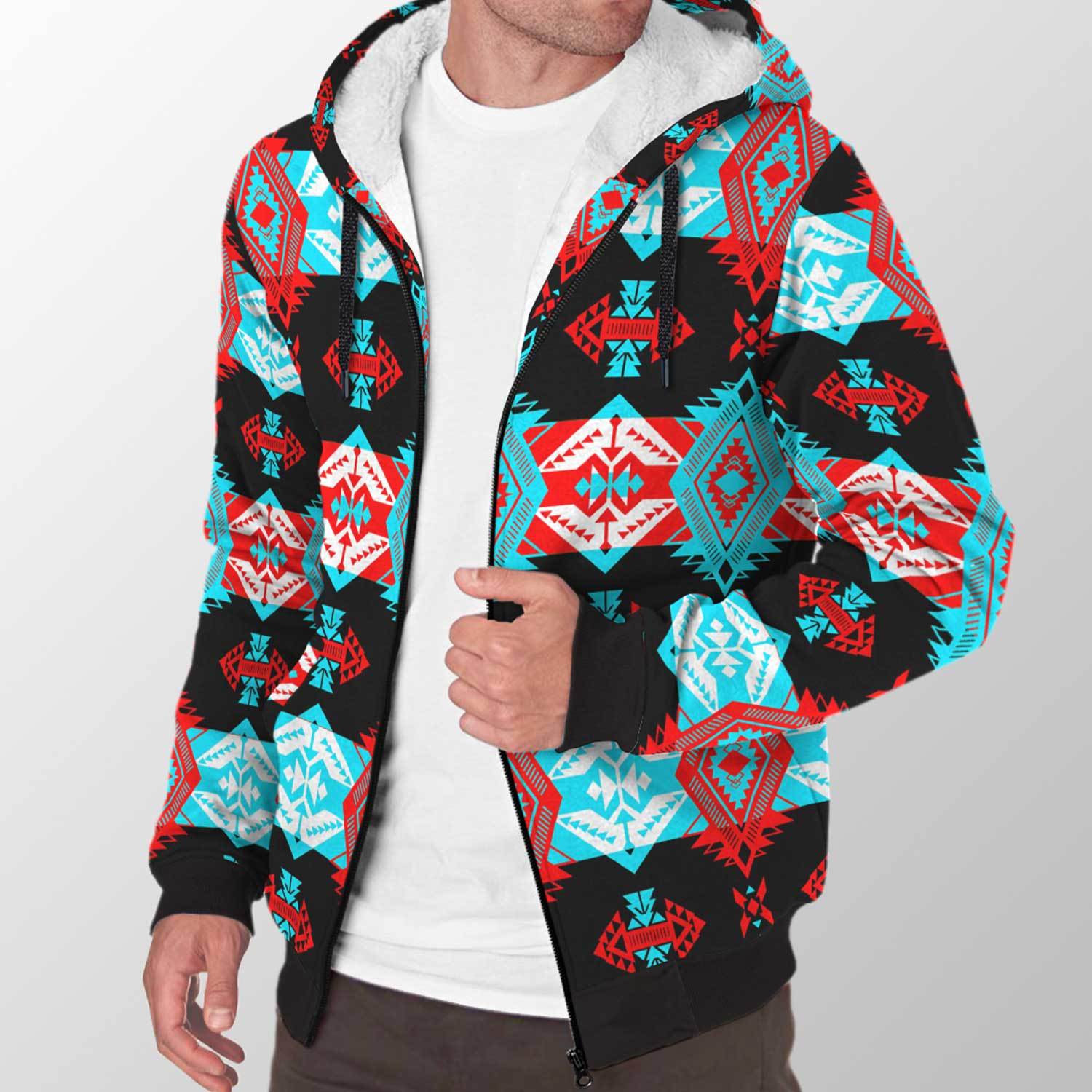 Sovereign Nation Trade Sherpa Hoodie 49 Dzine
