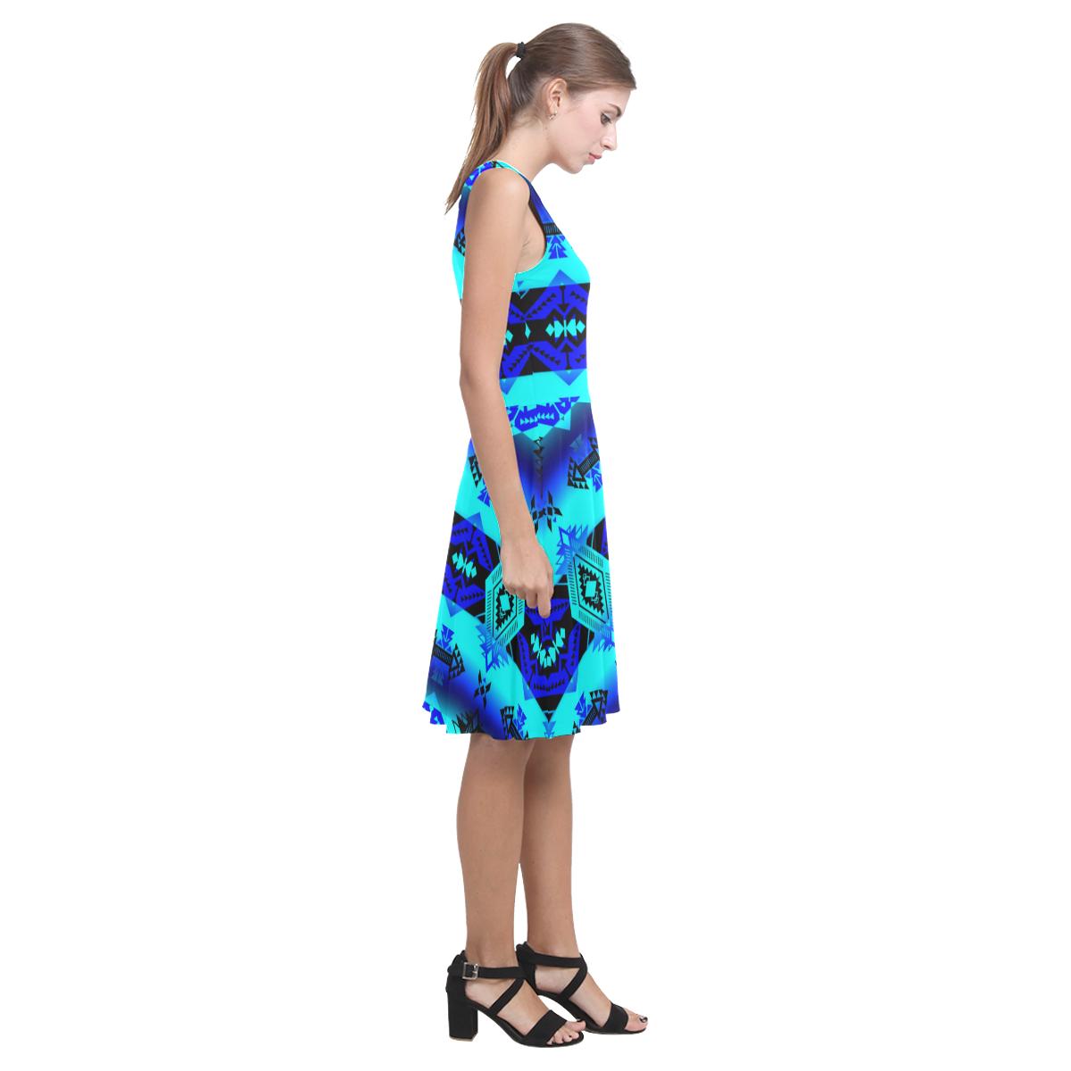 Soveriegn Nation Midnight Atalanta Casual Sundress(Model D04) Atalanta Sundress (D04) e-joyer