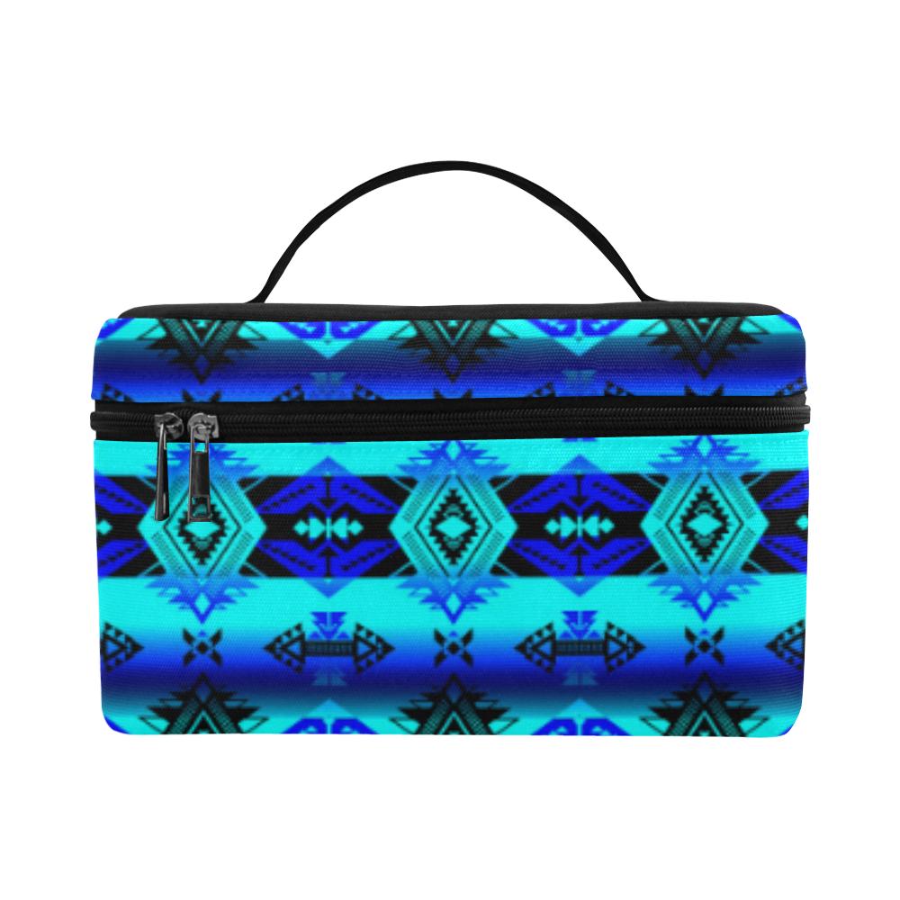 Soveriegn Nation Midnight Cosmetic Bag/Large (Model 1658) Cosmetic Bag e-joyer