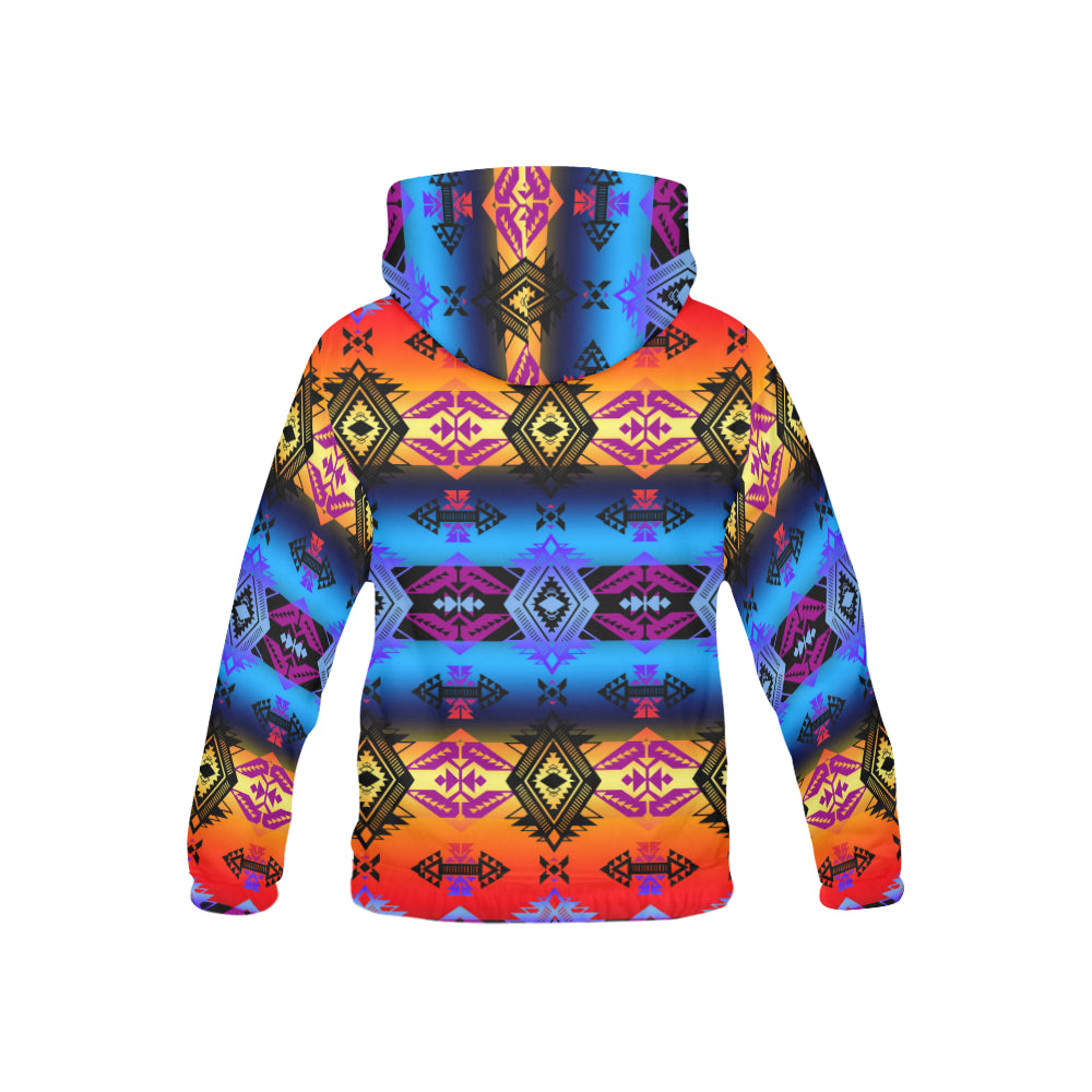Soveriegn Nation Sunset All Over Print Hoodie for Kid (USA Size) (Model H13) All Over Print Hoodie for Kid (H13) e-joyer
