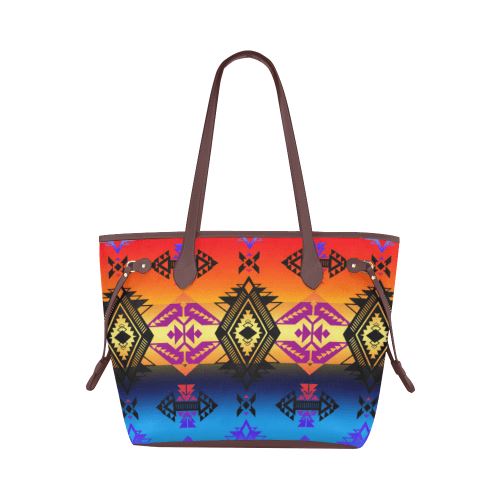Soveriegn Nation Sunset Clover Canvas Tote Bag (Model 1661) Clover Canvas Tote Bag (1661) e-joyer