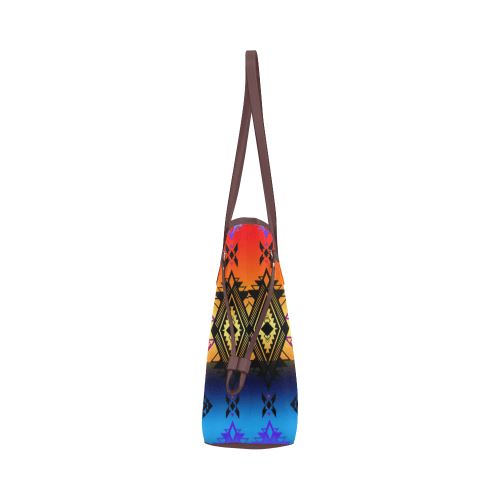 Soveriegn Nation Sunset Clover Canvas Tote Bag (Model 1661) Clover Canvas Tote Bag (1661) e-joyer