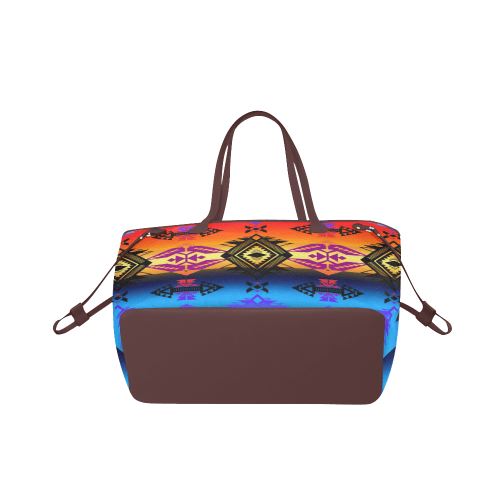 Soveriegn Nation Sunset Clover Canvas Tote Bag (Model 1661) Clover Canvas Tote Bag (1661) e-joyer