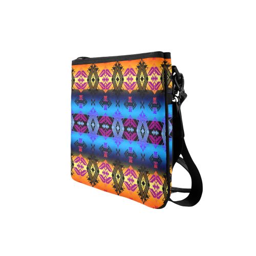 Soveriegn Nation Sunset Slim Clutch Bag (Model 1668) Slim Clutch Bags (1668) e-joyer