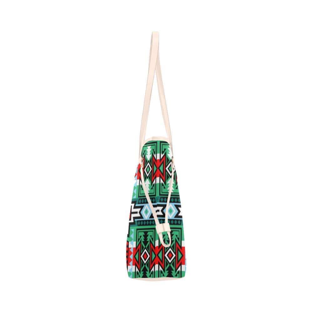 Star Blanket Clover Canvas Tote Bag (Model 1661) Clover Canvas Tote Bag (1661) e-joyer