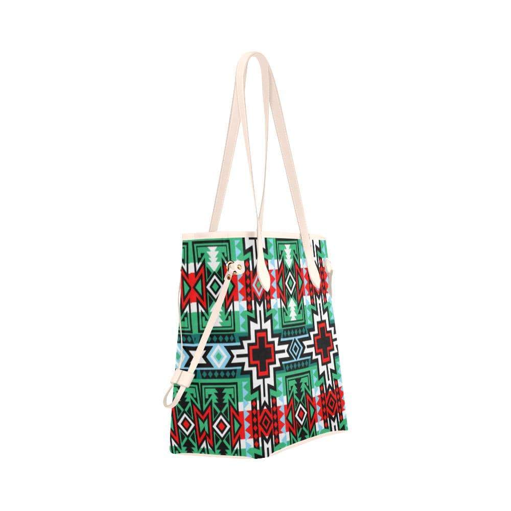Star Blanket Clover Canvas Tote Bag (Model 1661) Clover Canvas Tote Bag (1661) e-joyer