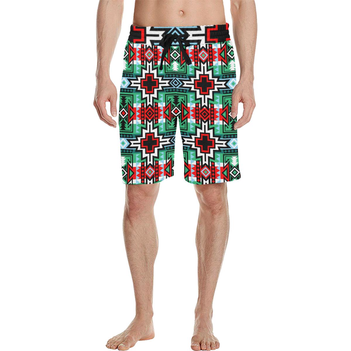 Star Blanket Men's All Over Print Casual Shorts (Model L23) Men's Casual Shorts (L23) e-joyer