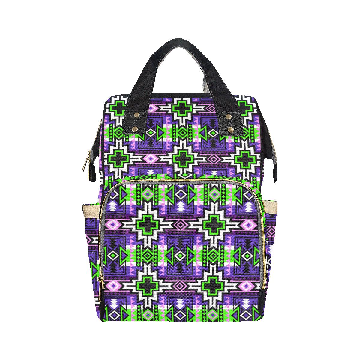 Star Blanket Moon Shadow Multi-Function Diaper Backpack (Model 1688) Diaper Backpack (1688) e-joyer
