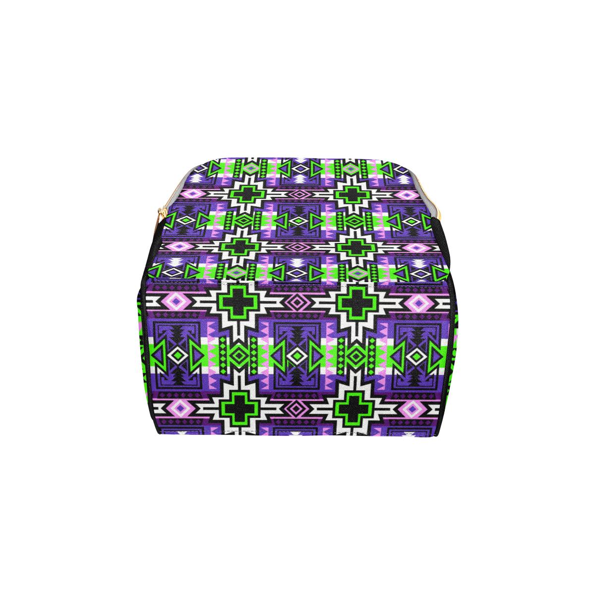 Star Blanket Moon Shadow Multi-Function Diaper Backpack (Model 1688) Diaper Backpack (1688) e-joyer