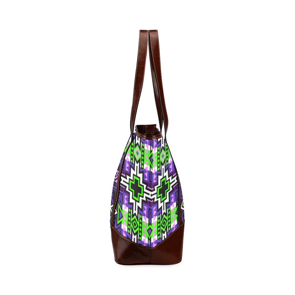 Star Blanket Moon Shadow Tote Handbag (Model 1642) Tote Handbags (1642) e-joyer