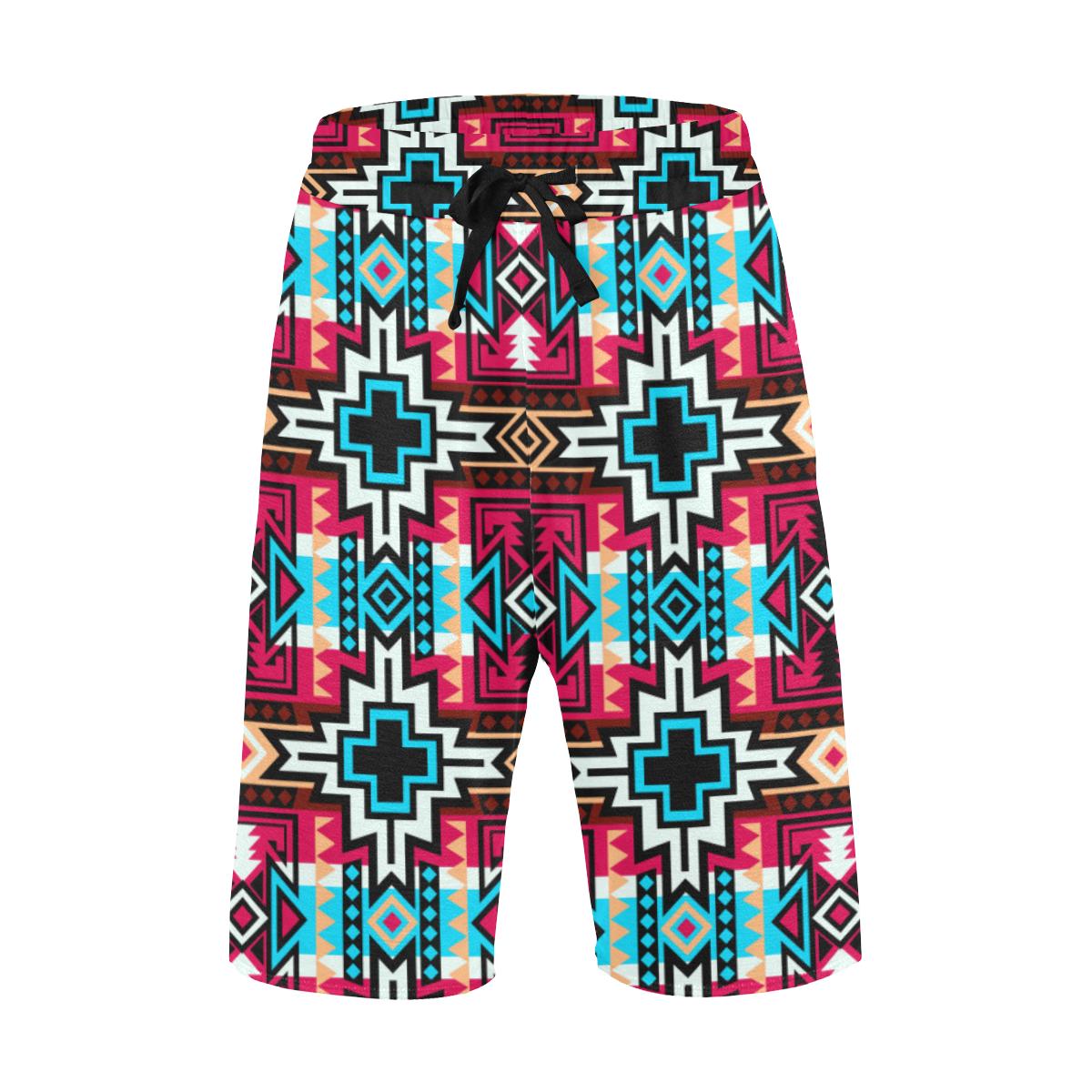 Star Blanket Sierra Men's All Over Print Casual Shorts (Model L23) Men's Casual Shorts (L23) e-joyer