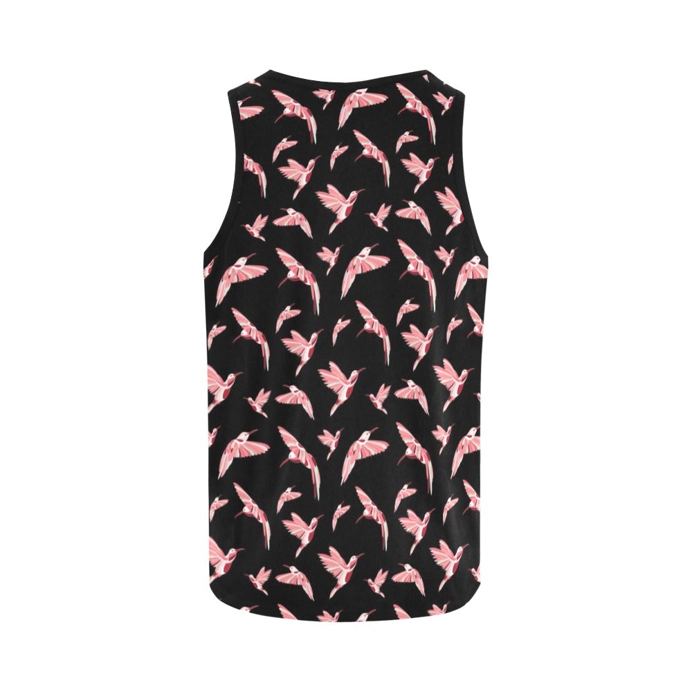 Strawberry Black All Over Print Tank Top for Women (Model T43) All Over Print Tank Top for Women (T43) e-joyer