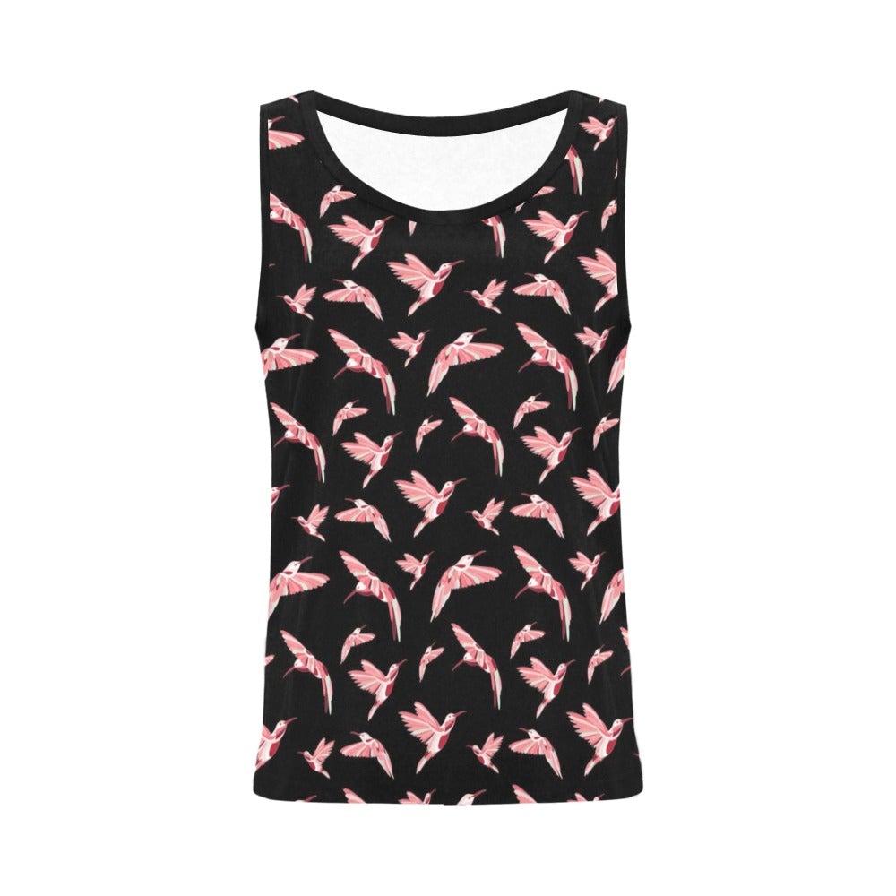 Strawberry Black All Over Print Tank Top for Women (Model T43) All Over Print Tank Top for Women (T43) e-joyer