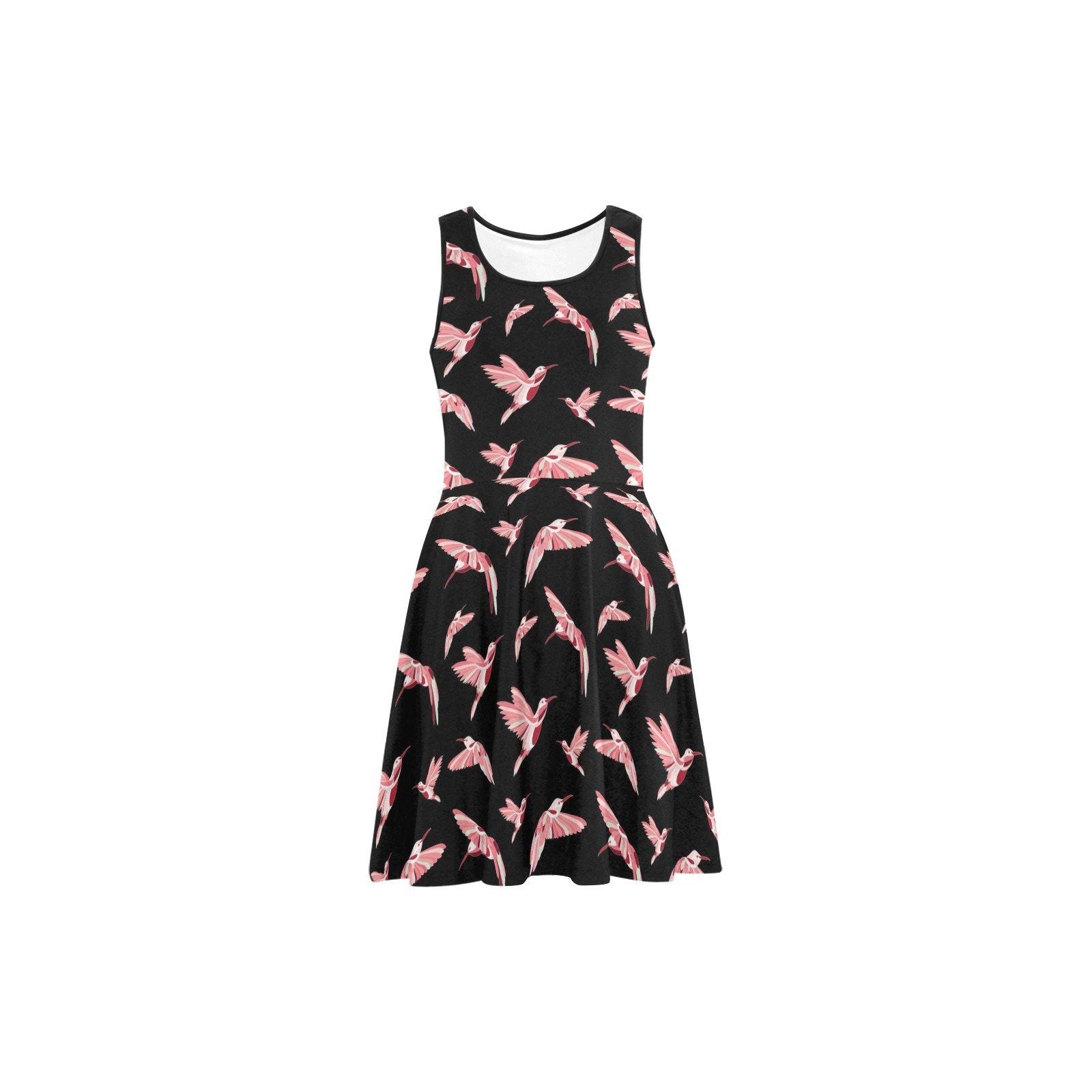 Strawberry Black Atalanta Sundress (Model D04) Atalanta Sundress (D04) e-joyer
